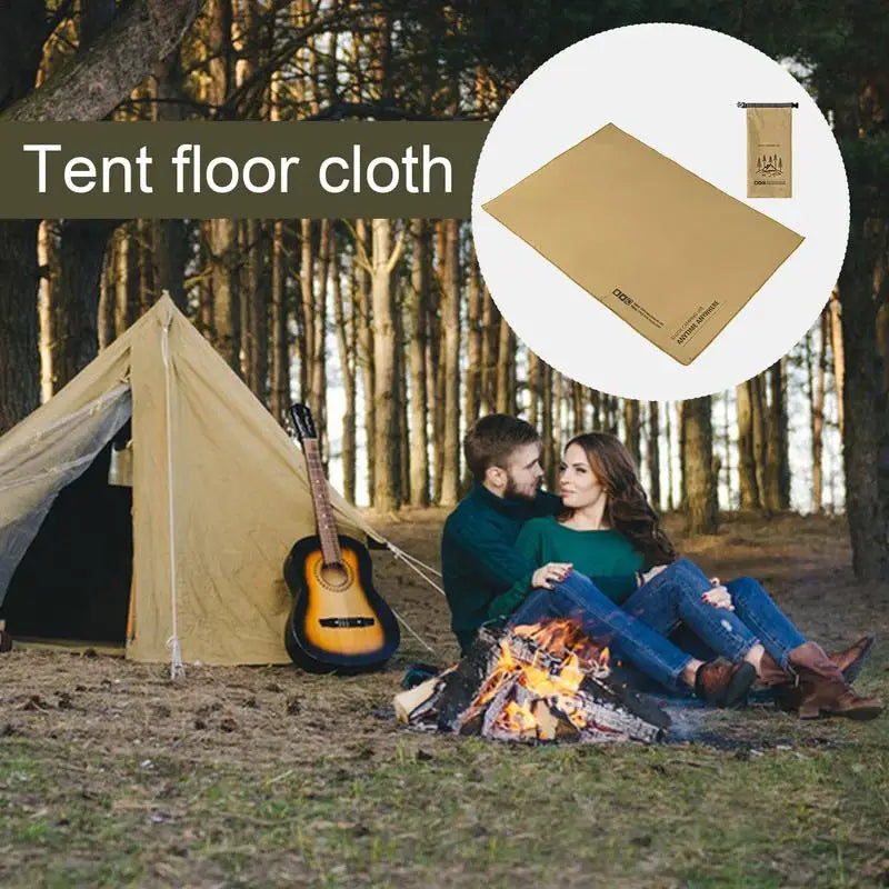 Outdoor Camping Mat Multifunctional Cloth Portable Waterproof Ultralight Picnic Mat Tent Sunshade Cloth Moisture Proof Beach Pad