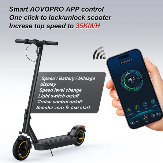 Electric Scooter 500W 40km/h Adult APP Smart Scooter