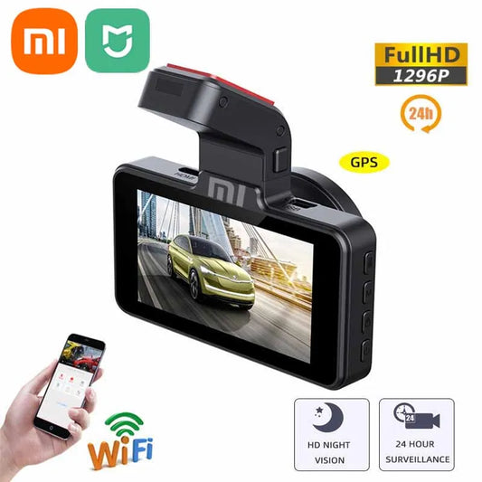 Car Camera Dual Lens Video Recorder with Built in GPS and WiFi G-Sensor