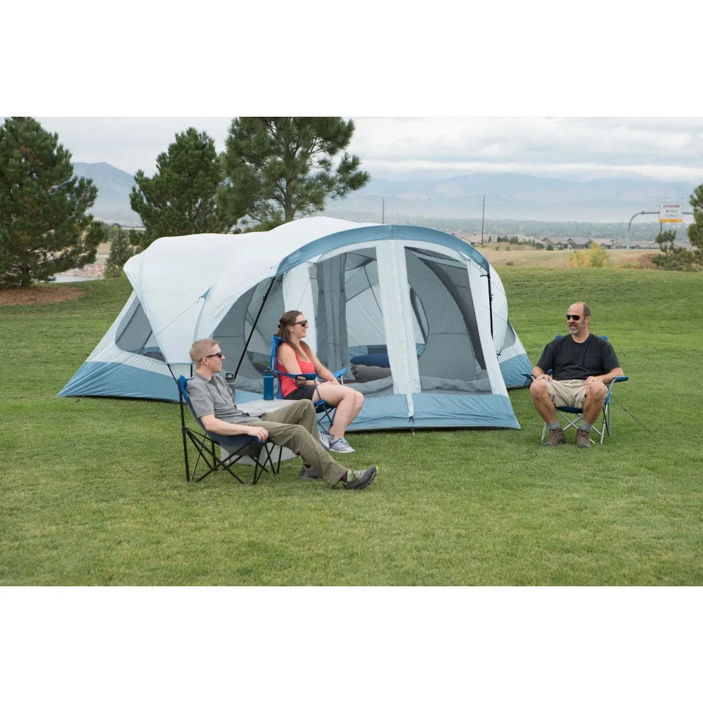 14-Person 18 Ft. X 18 Ft. Family Tent With 3 Doors