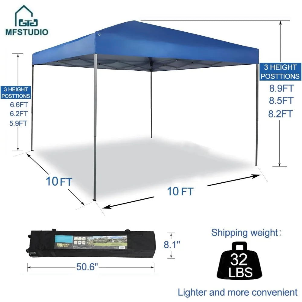 10x10 Outdoor Pop Up Canopy TentCamping,