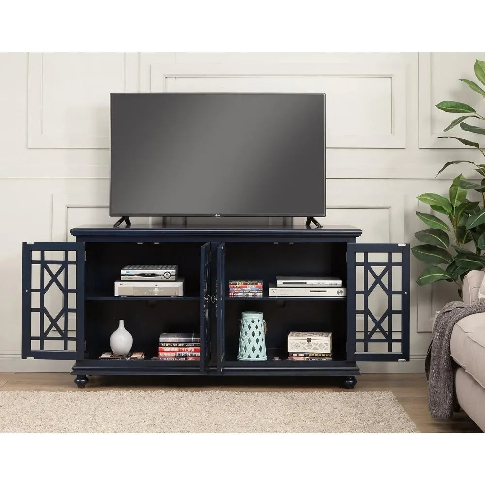 Catalina Blue Modern TV Stand