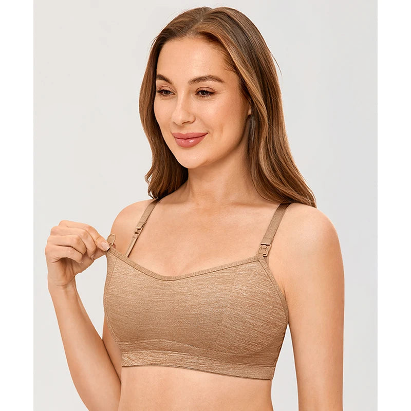 Gratlin Wire Free Full Cup Sports Bra Maternity