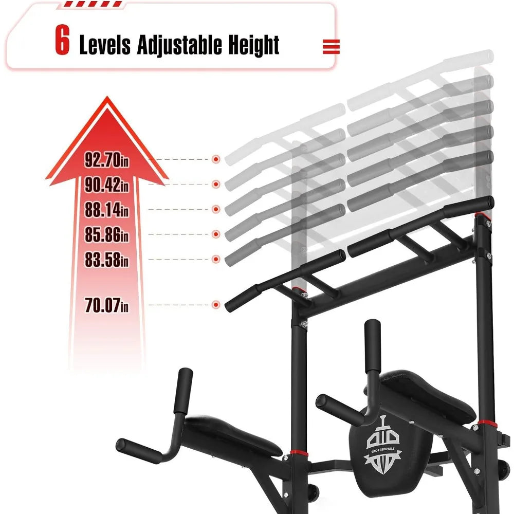 Pull Up Dip Station Fitness Equipment