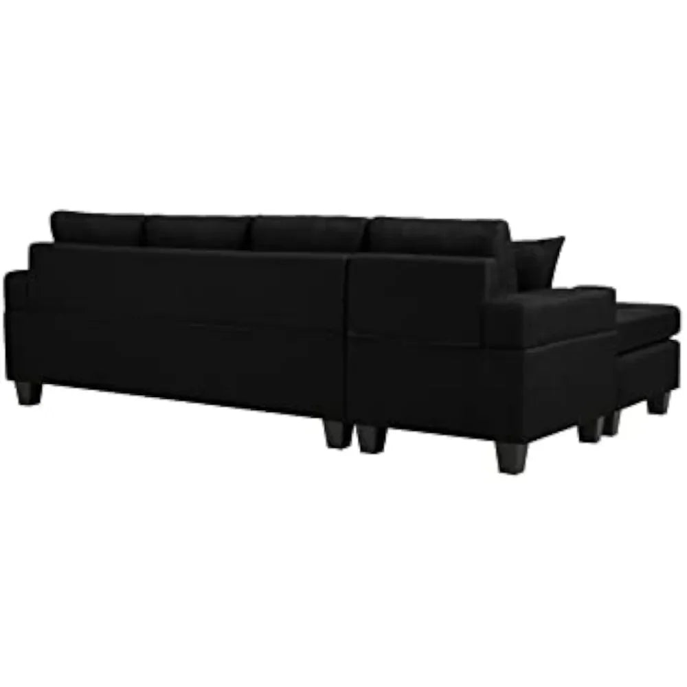 L-shaped Upholstered Modular Sofa