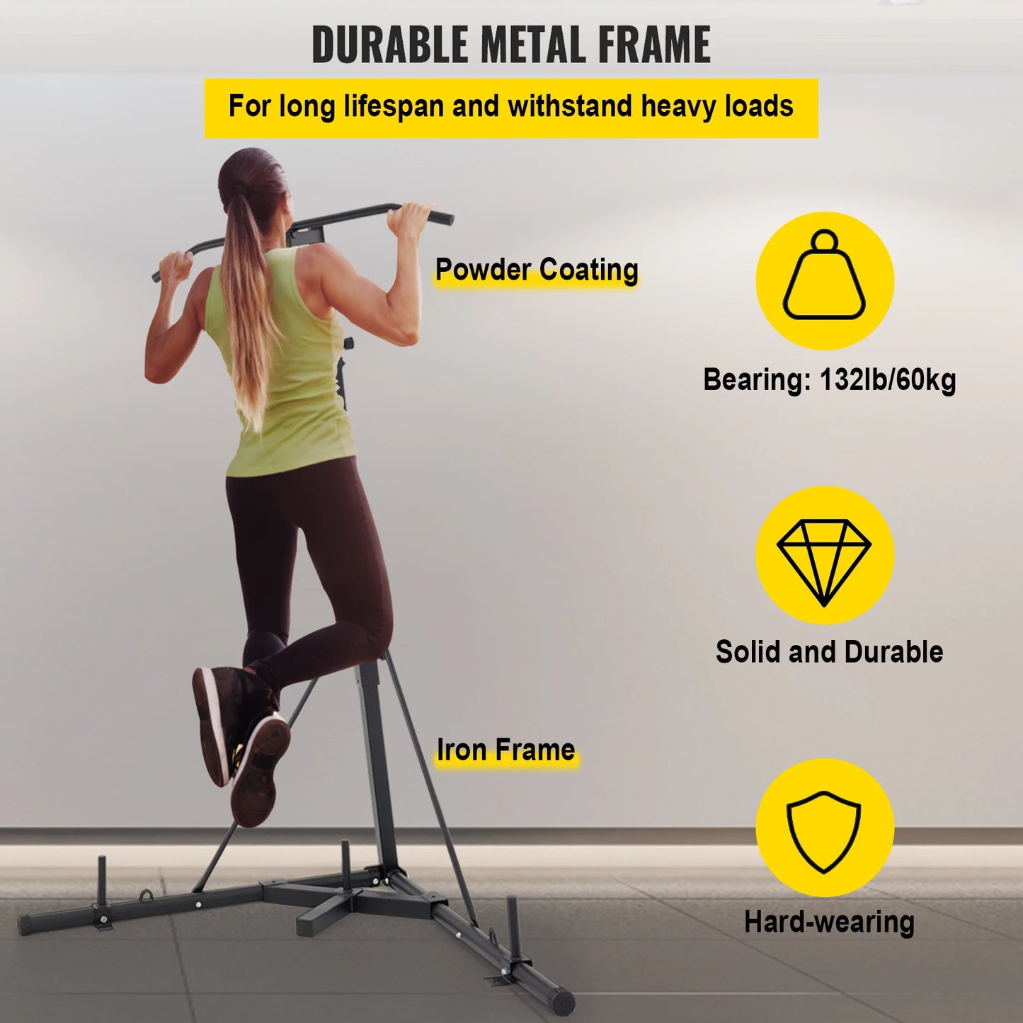 Folding Heavy Bag Stand /Rack with Adjustable Punching Bag