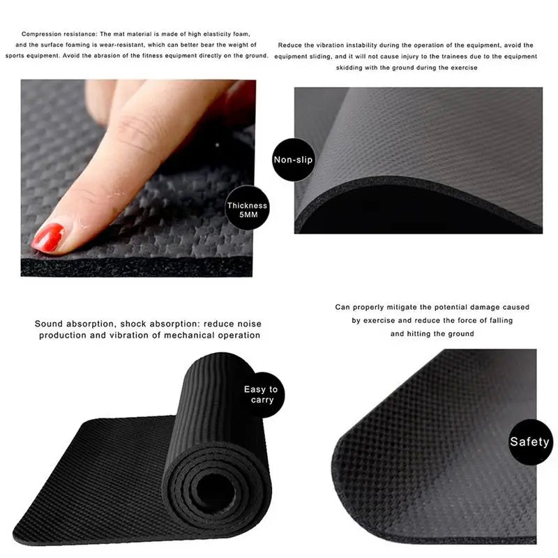 Fitness Gym Mat For Any Home Exercise Equipment