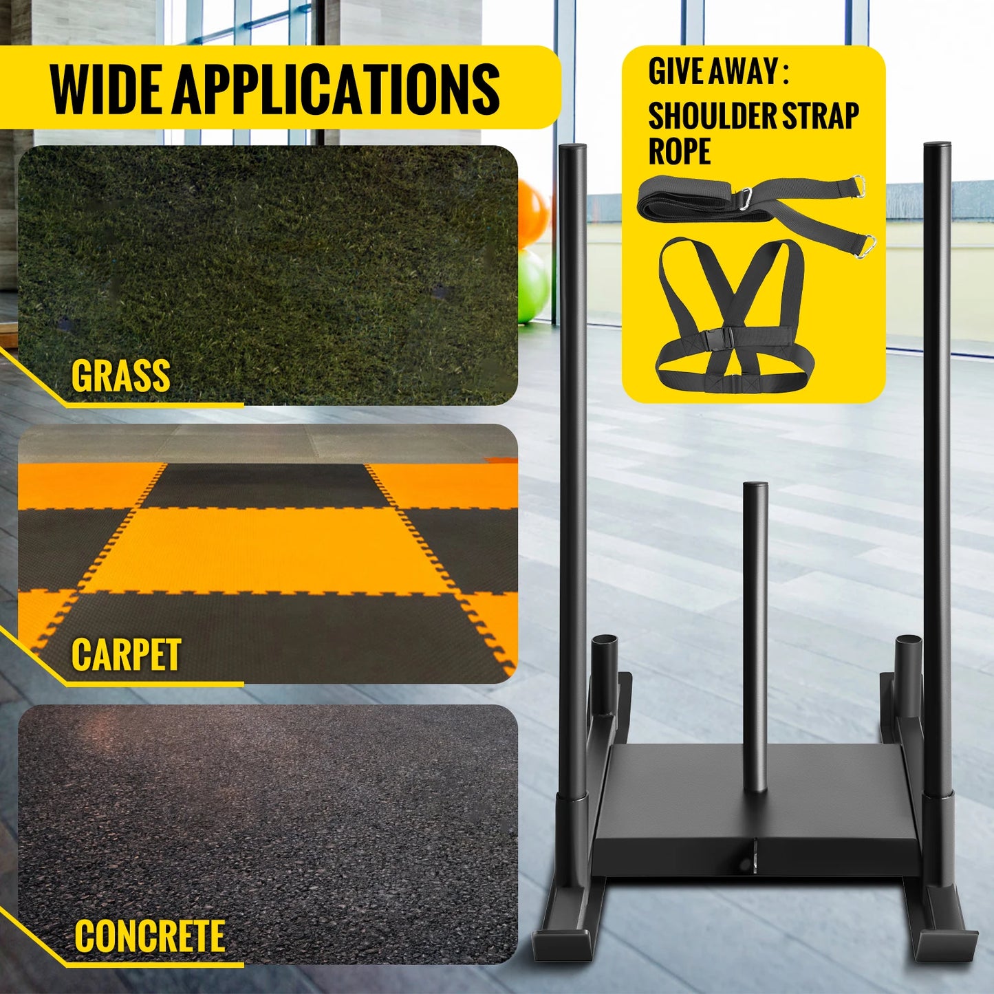 Training Sled For Speed Training Exercise and Speed Improvement