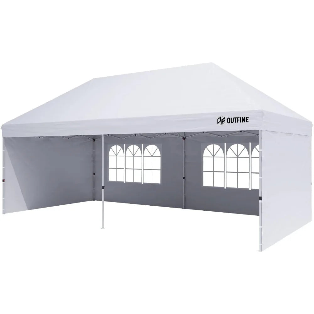 Canopy 10'X20' Pop Up Canopy Tent Removable Sidewalls,