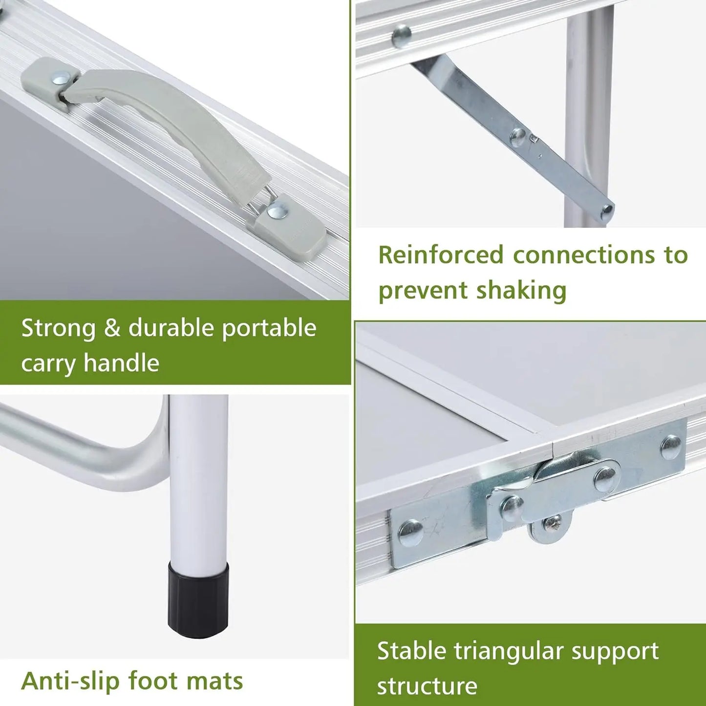 Camping Table with Storage Organizer