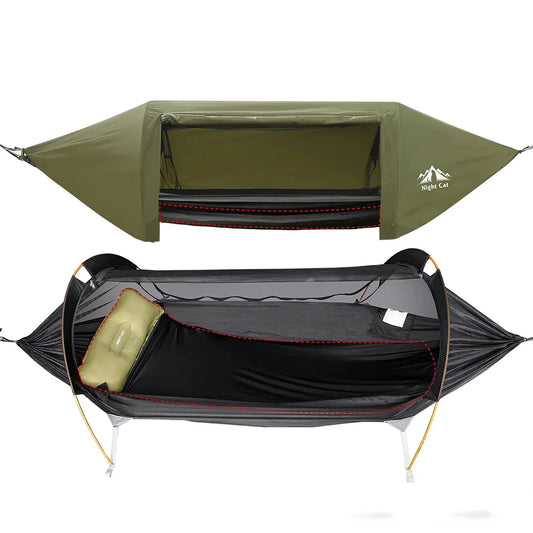 2 Person Waterproof Camping Hammock with Rain Fly