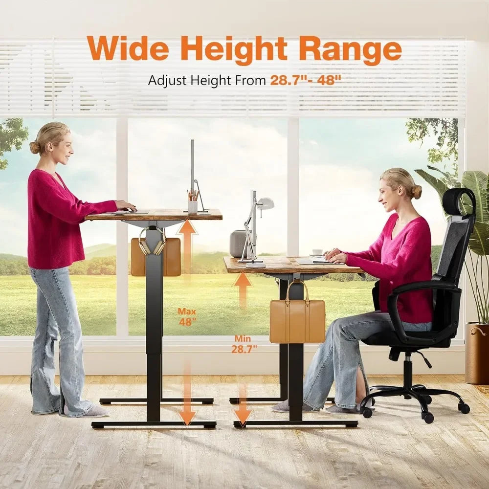 Adjustable Standing computer desk 48 X 24 Inch